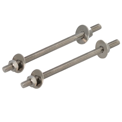 304不锈钢丝杆对穿螺丝螺母套装