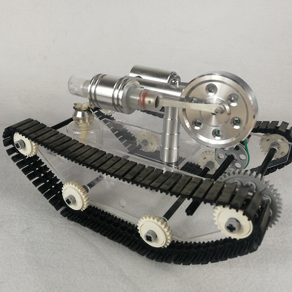 动机坦克外燃机微型小车蒸汽机模型迷引擎