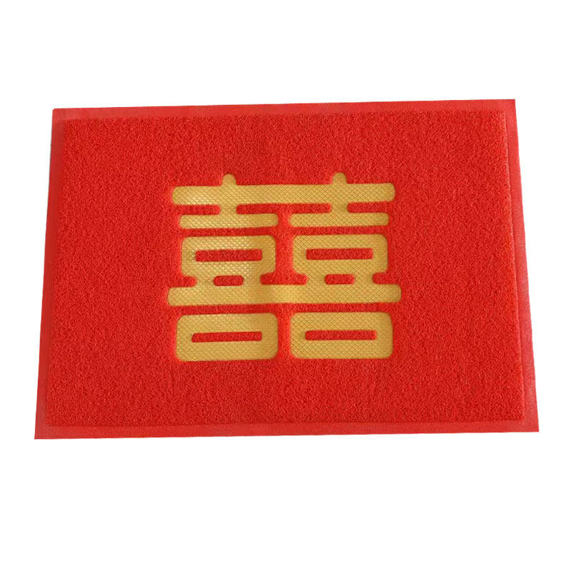 结婚入户门地垫新婚布置进门地毯卫生间地垫2026新款双喜字门垫