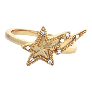 IT BAPY女款戒指指环新款时尚精致logo水钻缀饰首饰配饰JW0144AO