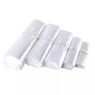 ubag白色食品袋塑料袋一次性透明包装袋外卖打包袋加厚背心手提袋