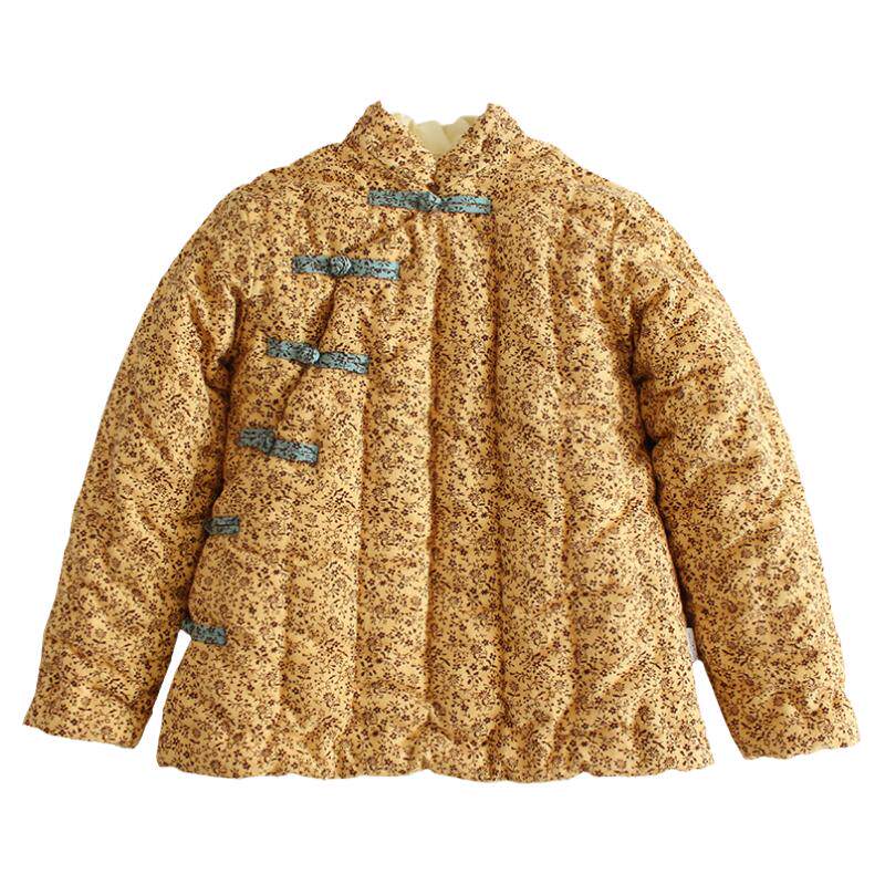 女士冬季加厚棉花手工棉袄棉服