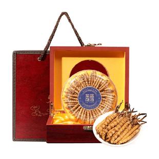 【年货礼盒】紫蓝花海头茬冬虫夏草正品干货虫草礼盒泡酒送礼佳选