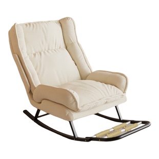 云朵摇摇椅大人躺椅成人可睡觉家用阳台休闲客厅单人折叠懒人沙发