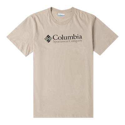 哥伦比亚官方男装短袖T恤夏季新款户外圆领透气休闲短T运动训练服