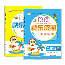 二年级暑假作业 20人教版 二年级暑假练习册 二升三暑假衔接教材黄冈快乐假期同步训练 二年级下册期末总复习 暑假作业二年级