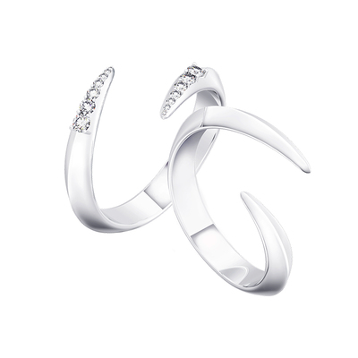 Mistova小危险戒指设计师品牌情侣戒指