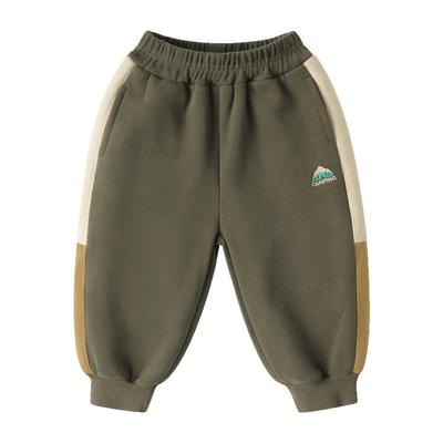 右欧男童女童奥粒绒运动长裤