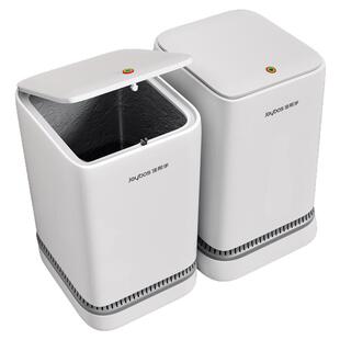 佳帮手家用垃圾桶客厅2025新款轻奢带盖卧室厨房卫生间大容量纸篓