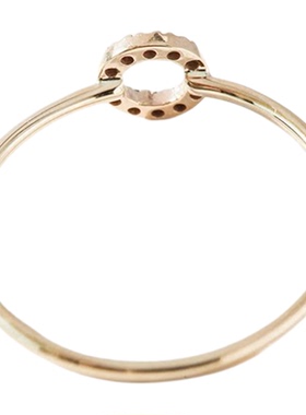 日本MANISTAR钻石戒指女日系