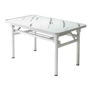 家用折叠桌子出租屋电脑桌宿舍写字书桌会议培训桌长方形简易餐桌