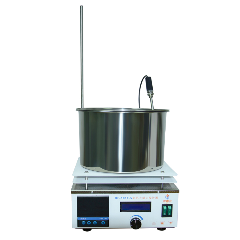 鼎鑫宜集热式磁力搅拌器DF-101S实验室数显恒温搅拌油浴锅 实验室