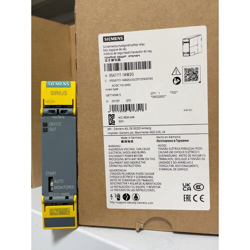 议价3SK11111AW20SIRIUS安全开关标适用