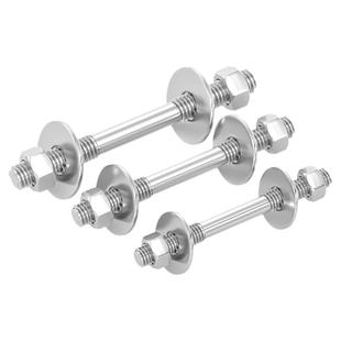 304不锈钢双头牙穿墙螺丝长螺杆加长牙条螺栓对穿丝杆MM6M8M10M12