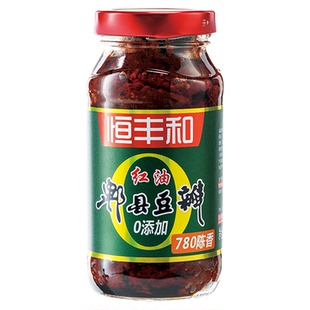 恒丰和0添加郫县豆瓣酱520g正宗四川红油豆瓣酱无添加家用
