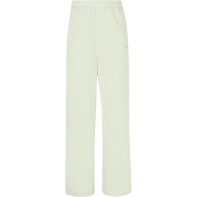 OBJECTS IV LIFE 男士阔腿刺绣棉质长裤