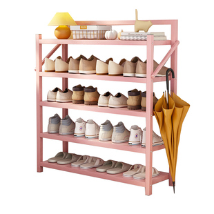 折叠鞋架多层家用门口室内简易鞋柜省空间免安装鞋子置物架