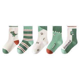 幼儿袜子男童女童浙江诸暨春秋款全棉网红韩系纯棉童袜女孩中筒袜