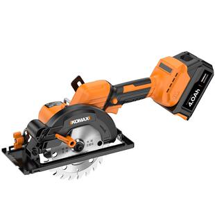 无刷手推锯木工手提电动锯云石机充电小型电圆锯石材切割机菜刀锯