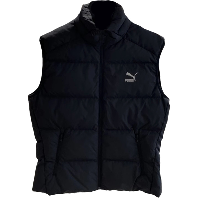 Puma/彪马正品冬季男女拉链立领休闲保暖休闲马甲538607-01