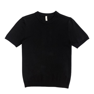 2026男士纯色修身毛衣圆领秋冬情侣休闲百搭简约半袖针织衫打底衫