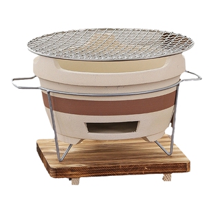 围炉煮茶烧烤炉泥炉炭炉罐罐茶壶煮茶器具室内全套户外老式打边炉