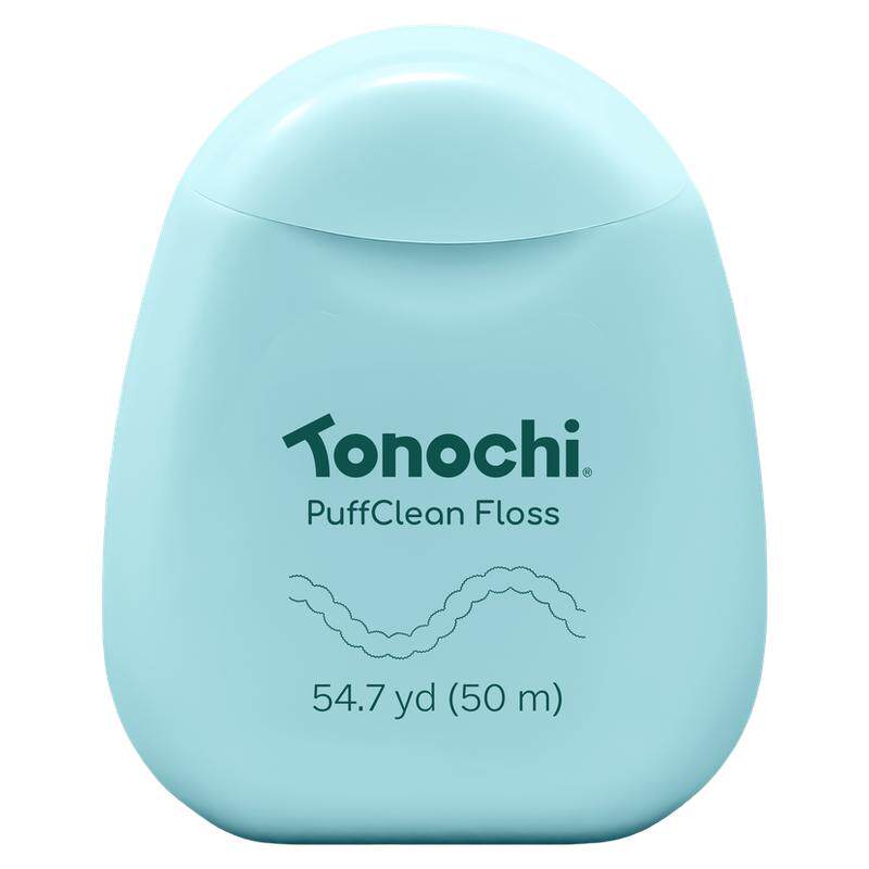 通吃猫正畸含蜡膨胀牙线牙线卷薄荷成人口腔家庭装剔牙线便携50米