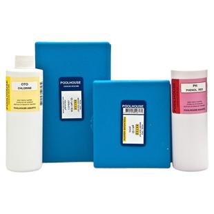 西伯氯霸游泳池测试盒水质检测余氯分析测试补充剂6100 6130