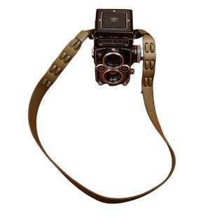 cam-in 通用型手工复古真皮相机背带 Rollei禄来牛皮肩带 CS224