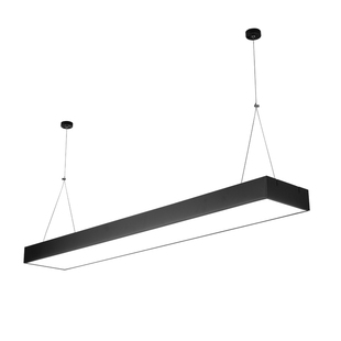 超亮LED长条灯办公室吊灯理发店铺商用教室吸顶健身房超市日光灯