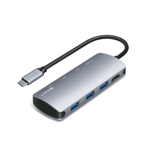 Snowkids扩展坞Typec转USB3.2八合一10Gbps高速拓展坞适用笔记本电脑平板手机USB-C集线器HDMI投屏hub分线器