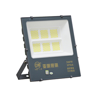 亚明LED投光灯户外防水庭院灯50W100W200W300W