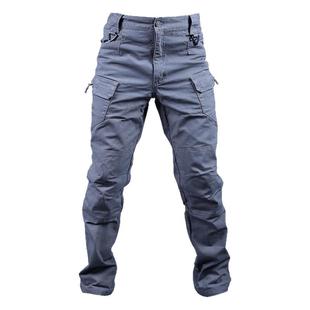 户外IX7战术裤男新款纯棉弹力军迷春秋宽松休闲工装裤登山作训裤