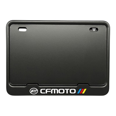 春风摩托车铝合金牌照框架通用款