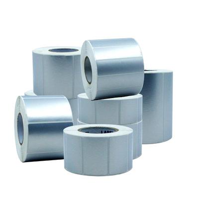 哑银PET不干胶！条码标签热转印