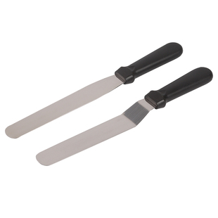 烘焙工具不锈钢黄油刀奶油抹刀8寸果酱蛋糕抹面刀烘焙用刮刀