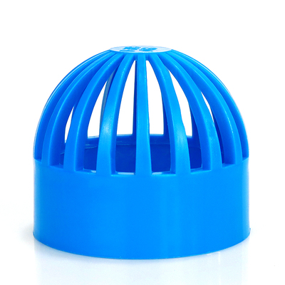 pvc蓝色鱼缸隔离网透气帽半球帽