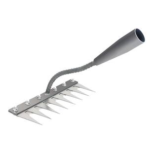 多功能锰钢钉耙松土除草工具神器农具铁锄头五齿耙子搂草翻土扒子
