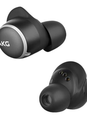 AKG/爱科技N400真无线主动降噪蓝牙耳机重低音运动智能入耳式耳机
