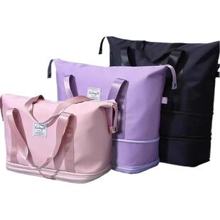 旅行袋行李收纳袋待产包学生大容量收纳行李箱包手提旅行包轻便