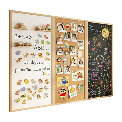 磁博士磁吸珐琅白板软木组合板