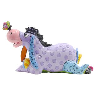 【Britto系列】enesco迪士尼周边小熊维尼屹耳与蝴蝶摆件屹耳驴子