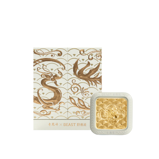 【新年礼物】野兽派老凤祥联名车载香氛礼盒内含足金金片汽车香薰