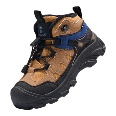 百丽官方正品儿童加绒运动鞋棉鞋