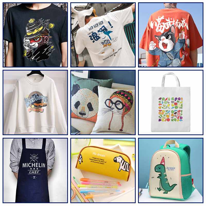 DTF颜料烫画打印机柯式数码烫画膜童装印花抱枕白墨打印机一体机