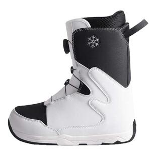 专业单板快穿滑雪鞋保暖防水男女户外平花全能单板钢丝扣雪鞋装备