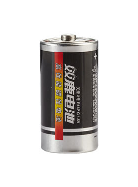 双鹿碳性1号大号电池一号1.5V热水器燃气炉灶手电筒电池24节