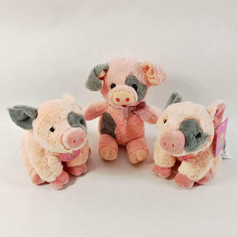 嘟嘟猪公仔小香猪毛绒玩具现货猪年摆件抓机娃娃一件礼物