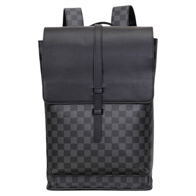 牛皮双肩包男士旅行背包电脑包