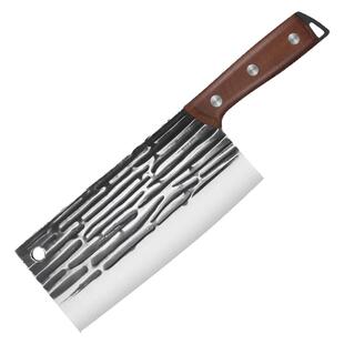 龙泉刀具菜刀家用正品锰钢锻打斩切两用厨师专用超锋利切肉砍骨刀